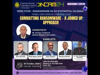 Preview image for the video "NCAM24 Week Four  - [Panel Discussion] Combatting Ransomware - A Joined Up Approach".